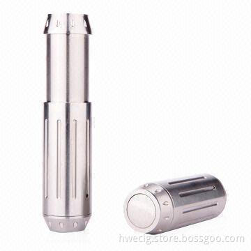 2014 top sales full mechanical mod stainless steel telescope mod